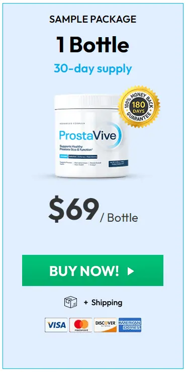 ProstaVive 1 bottle order