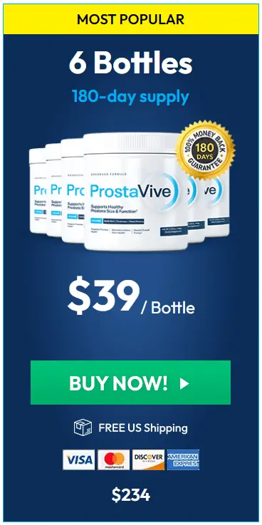 ProstaVive 6 bottle order